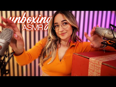 ASMR Português/ Portugal | Unboxing com Voz Suave e Sons de Orelha a Orelha 😴❤️