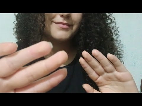 ASMR Caseiro : hand movements | Gatilho visual com sons relaxantes 😴  #asmr #asmrcaseirinho #relax