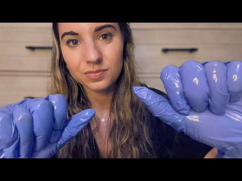 ASMR Intense Face Massage 💆‍♂️ Oily Latex Gloves