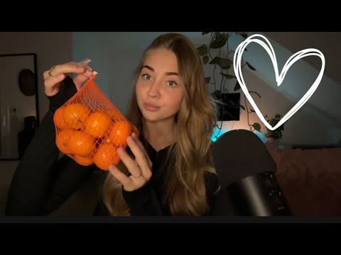 Dutch ASMR| Boodschappen| What i eat in a day🍊🍫🍟😴🌙