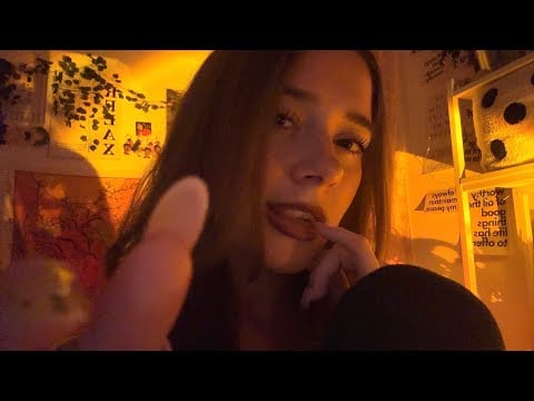 ASMR 30 Mins of Spit Painting & Tingly WET mouth sounds 