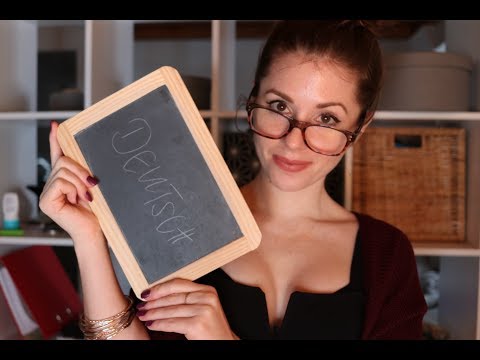 ASMR German Lesson - Learn Deutsch with me ;) soft spoken