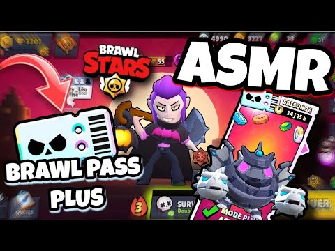ASMR Français • J'OUVRE Le BRAWL PASS en ENTIER et JE DÉCOUVRE LA NOUVELLE SAISON BRAWL STARS ! 😴💫