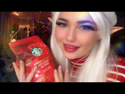 Santa’s Workshop with Elfie 🧚🏻 #asmr #fyp  