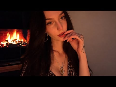 ASMR fireside tingles 🔥 soft spoken, mic scratching & gentle mouth sounds 