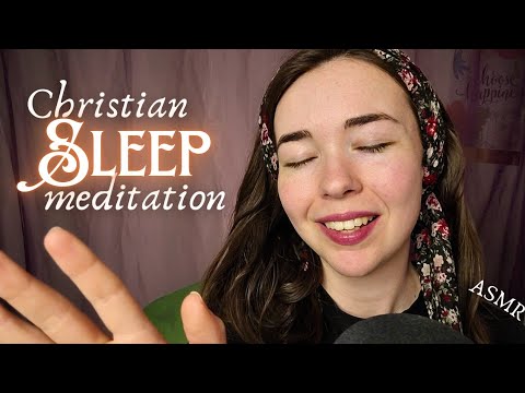 Christian ASMR Meditation for Sleep 😴 Close Whispers, Scriptures, Mouth Sounds