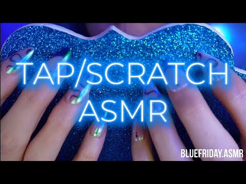 Tapping & Scratching ASMR🩵 (No Music)