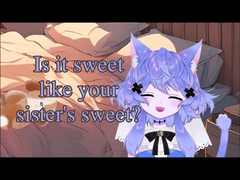 "ASMR" Roleplay: You Wake Up in Bed to You Sister Taking Honey Tea into Bed with You