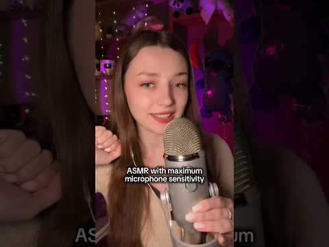 ASMR with maximum microphone sensitivity #asmr #asmrsounds #asmrrelax #asmrsleep #relax #tingles
