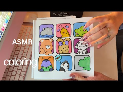 ASMR // color with me! 🎨