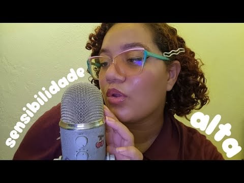 ASMR SONS DE BOCA com a SENSIBILIDADE MÁXIMA 😱🤩