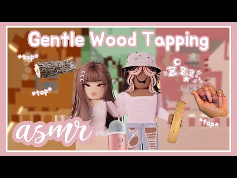 ꒰ Roblox ASMR 🎀 ꒱ Super Relaxing Thocky Wood Tapping 🪵💭 𝜗𝜚 ˎˊ˗