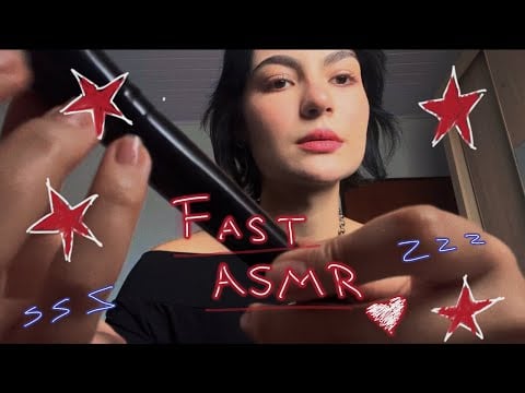 ASMR - OS MELHORES SONS DE MAQUIAGEM (Fast) 