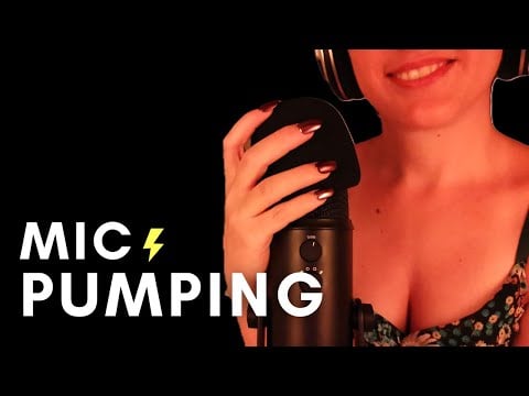 ASMR - MIC PUMPING swirling | personal attention | breathing, countdown, from slow to fast | tingles