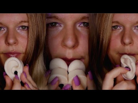 ASMR INTENSE A Trio Mouth Sounds, Ear Digging, Count Down.
