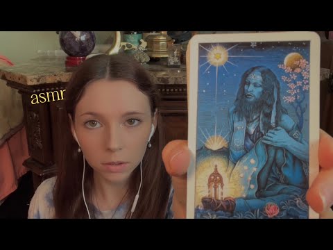 asmr tarot time ~ 🌻 card sounds & gentle whispering
