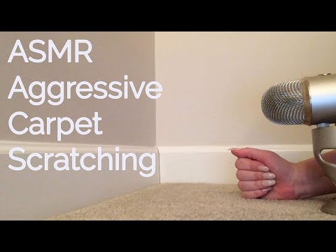 ASMR Aggressive Carpet Scratching