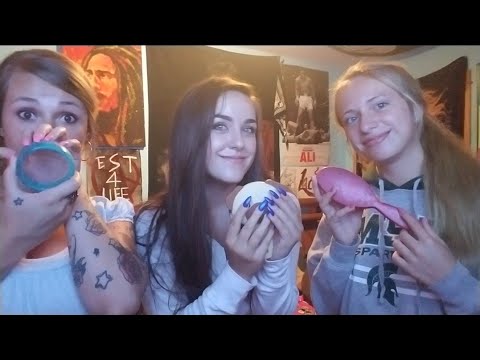 ASMR- Tapping W/ My Sisters!!!!