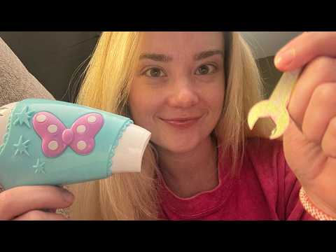 ASMR Spa Night Roleplay! Fixing You, Doing Your Hair & Skincare, Random Sounds (Lofi)