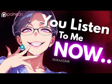 Yandere Insane Professor Paralyzes You Out Of Jealousy & Makes You Hers ASMR | Yandere ASMR Roleplay
