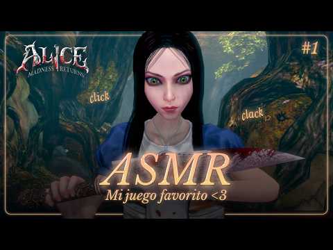 ASMR ✧ Algo terrible está sucediendo en el País de las Maravillas 🐇 Alice: Madness Returns #1