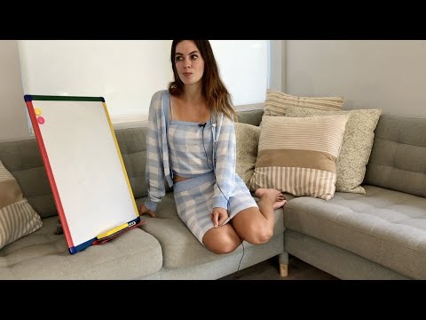 [ASMR] Miss Bell Teachers A Lesson On Proper & Common Nouns