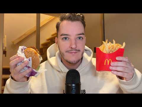 [ASMR] Trying Japan McDonald's