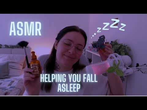 ASMR Soothing Personal Attention for Sleep RP💤| hair clipping, lotion sounds, face brushing, tapping