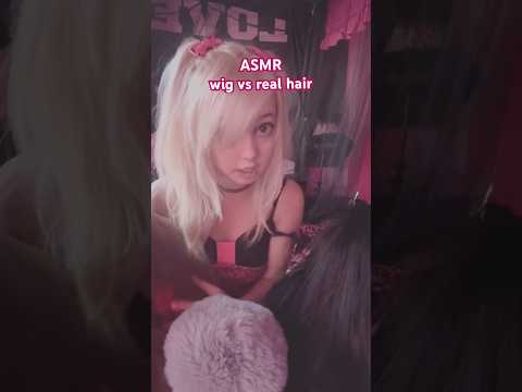 which is better synthetic or real hair brush sounds?? ￼ #asmr #hairsounds #hairbrushingasmr