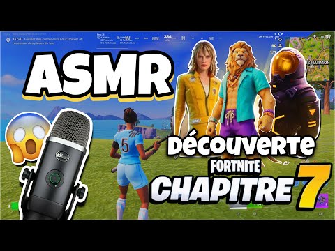 ASMR Français • DÉCOUVERTE DU NOUVEAU CHAPITRE 7 SUR FORTNITE 😴 (chuchotement)