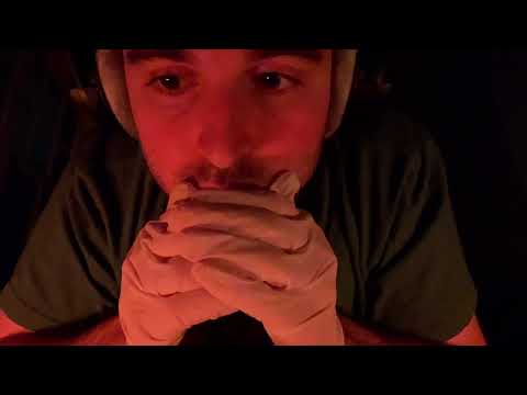 ASMR - Latex Glove Sounds/Visuals + Whispers