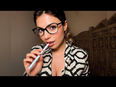 [ASMR] 💙Shy Co Worker Confesses her CRUSH 🤫