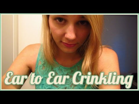 [BINAURAL ASMR] Ear-to-Ear Crinkling Sounds (plastic, paper bag)