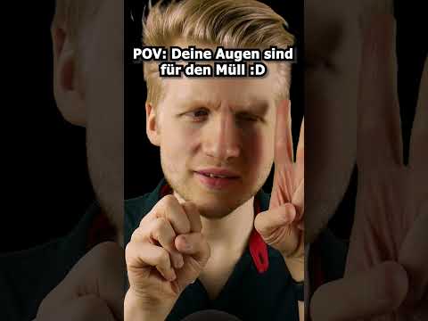 ASMR - POV: Deine Augen sind für den Müll! #shorts #asmr #roleplay #deutscheasmr