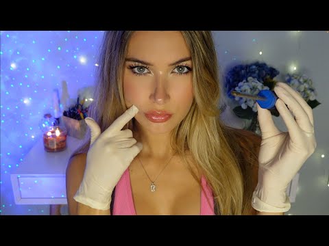 ASMR Fixing Your Face 🔦