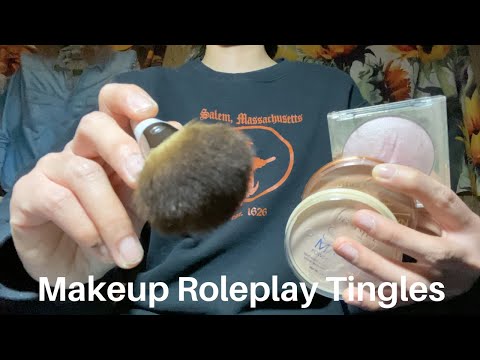 ASMR Doing Your Makeup (Camera Sounds)