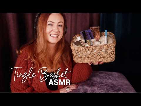 Mini Tingle Basket ✨ ASMR ✨ MakeUp Packaging & Rice Sounds, Softly Spoken
