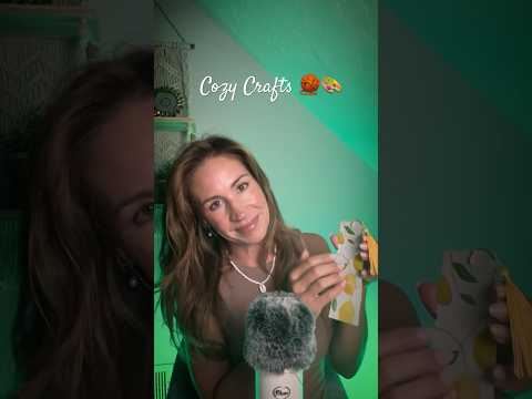 ASMR | ✨ Cozy Crafts — Diamond Art, Crocheting & Watercolor Bookmarks 🧶🎨 #cozycrafts  #asmrcrafts