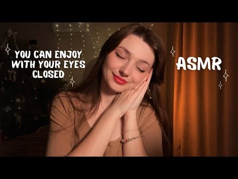 ASMR you can enjoy with your eyes closed 😴🧸
