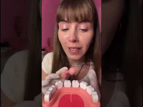 ASMR POV: Your Tinder Match is your dentist 🦷 #asmr#asmrroleplay#asmrvideo#shorts#shortvideo