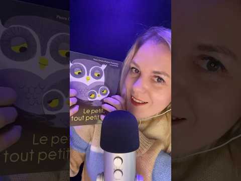 ASMR FR / Je te fais une lecture chuchotée pour t’endormir #asmrfr #shortsasmr #asmrshorts