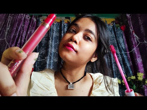 FAST ASMR~MAKEUP IN 2 MINS CHAOTIC(fast and aggressive)