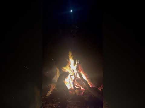 Relaxing Camp Fire #asmr #camping