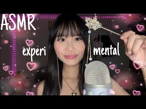 very experimental ASMR ˚.🎀༘⋆ (lowkey a video I would watch)
