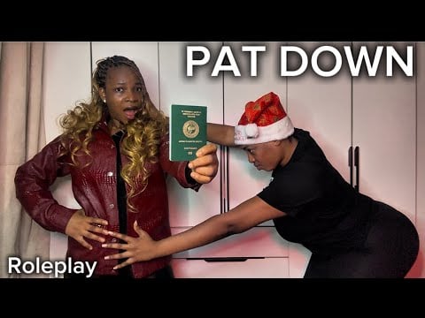 ASMR Fast &Aggressive Security -Inspired Pat Down Roleplay For Sleep /Screening Detailed Check