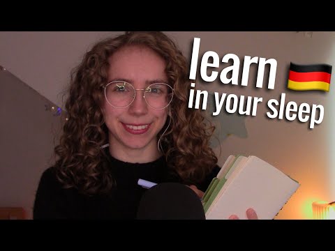 [ASMR] Teaching YOU simple German 🇩🇪📝 Count-down, writing, speaking German (obviously)