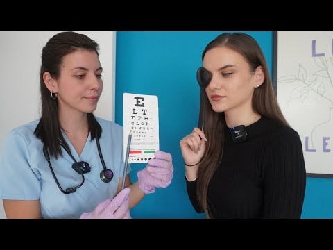 ASMR Full Body Medical Exam | Realistic Doctor Roleplay Head to Toe Assessment 🔍👩🏽‍⚕️