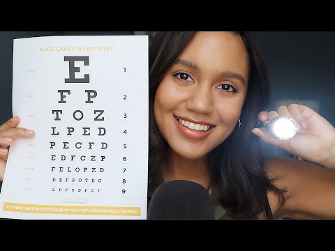 ASMR - Eye Exam Doctor Roleplay