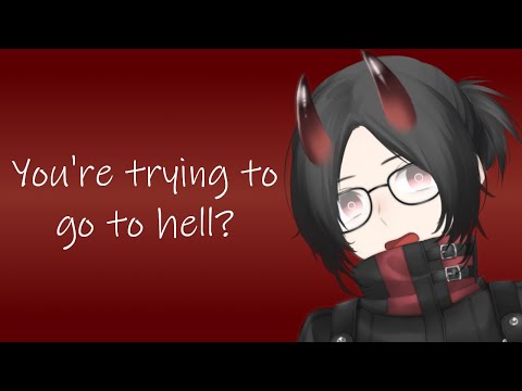 Running Into A Demon Girl While You're Digging To Hell (ASMR Roleplay) [F4A]