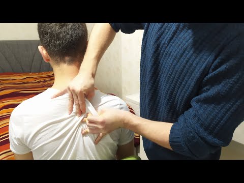 UNBELIEVABLE RELAXING NECK MASSAGE - BACK MASSAGE | ASMR